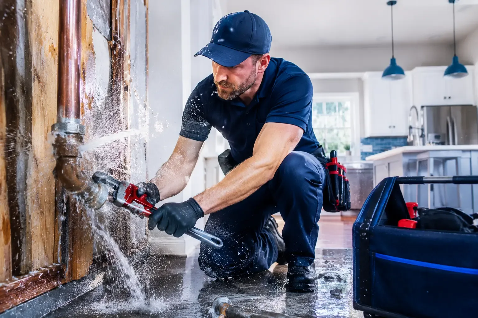 Local emergency pipe repair professionals in Baskerville, VA